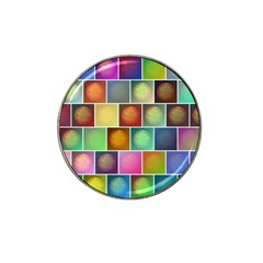 Multicolored Suns Hat Clip Ball Marker by linceazul