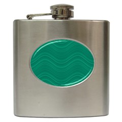 Abstraction Hip Flask (6 Oz) by Valentinaart