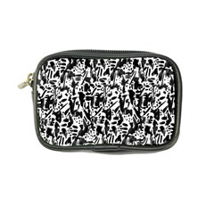 Deskjet Ink Splatter Black Spot Coin Purse by Mariart