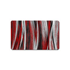 Abstraction Magnet (name Card) by Valentinaart