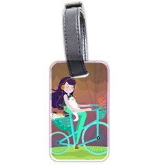 Bikeride Luggage Tags (two Sides) by Mjdaluz