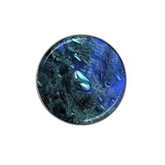 Shiny Blue Pebbles Hat Clip Ball Marker (10 Pack) by linceazul