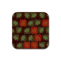 Information Puzzle Rubber Coaster (square)  by linceazul