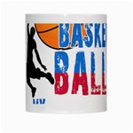 Basketball is my life White Mugs Center