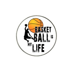 Basketball Is My Life Hat Clip Ball Marker (10 Pack) by Valentinaart