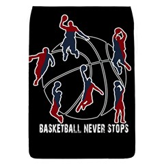 Basketball Never Stops Flap Covers (l)  by Valentinaart