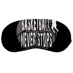 Basketball Never Stops Sleeping Masks by Valentinaart