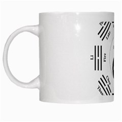 I Ching  White Mugs by Valentinaart