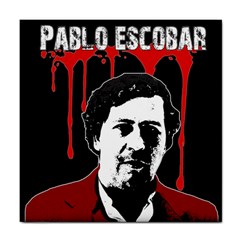 Pablo Escobar  Tile Coasters by Valentinaart