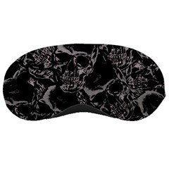 Skulls Pattern Sleeping Masks by ValentinaDesign