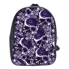 Skull Pattern School Bags(large)  by ValentinaDesign