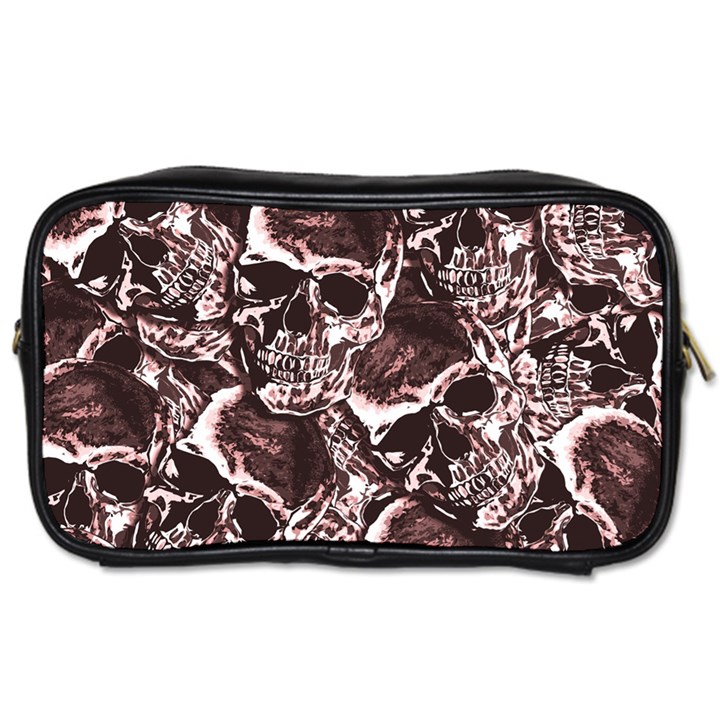 Skull pattern Toiletries Bags 2-Side