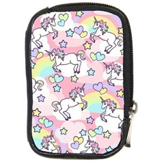 Unicorn Rainbow Compact Camera Cases by Nexatart