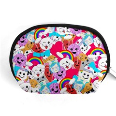 Cute Cartoon Pattern Accessory Pouches (medium)  by Nexatart