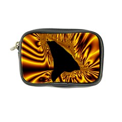 Hole Gold Black Space Coin Purse by Mariart