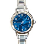 Sky Round Italian Charm Watch Front