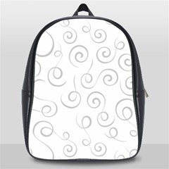 Pattern School Bags(large)  by ValentinaDesign