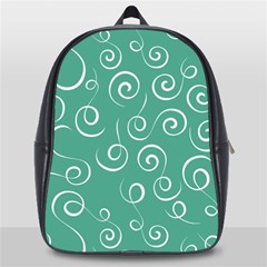 Pattern School Bags(large)  by ValentinaDesign