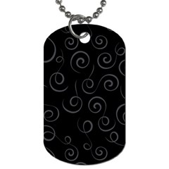 Pattern Dog Tag (one Side) by ValentinaDesign