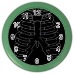 X Ray Color Wall Clocks Front