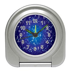 Astrology Illness Prediction Zodiac Star Travel Alarm Clocks by Mariart