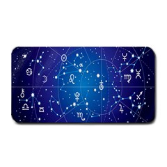 Astrology Illness Prediction Zodiac Star Medium Bar Mats by Mariart