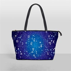 Astrology Illness Prediction Zodiac Star Shoulder Handbags by Mariart