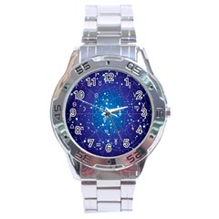 Astrology Illness Prediction Zodiac Star Stainless Steel Analogue Watch by Mariart