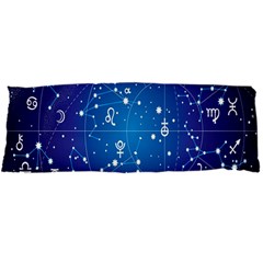 Astrology Illness Prediction Zodiac Star Body Pillow Case Dakimakura (two Sides) by Mariart