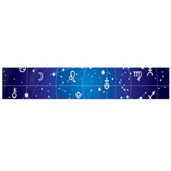 Astrology Illness Prediction Zodiac Star Flano Scarf (large) by Mariart