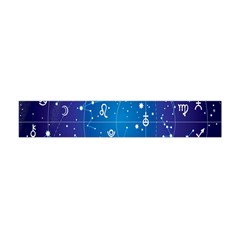 Astrology Illness Prediction Zodiac Star Flano Scarf (mini) by Mariart