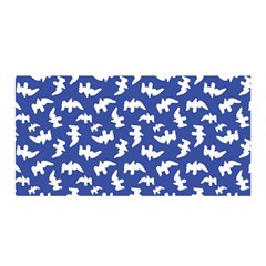 Birds Silhouette Pattern Satin Wrap by dflcprintsclothing