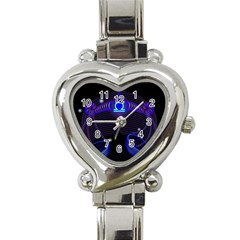 Sign Libra Zodiac Heart Italian Charm Watch by Mariart