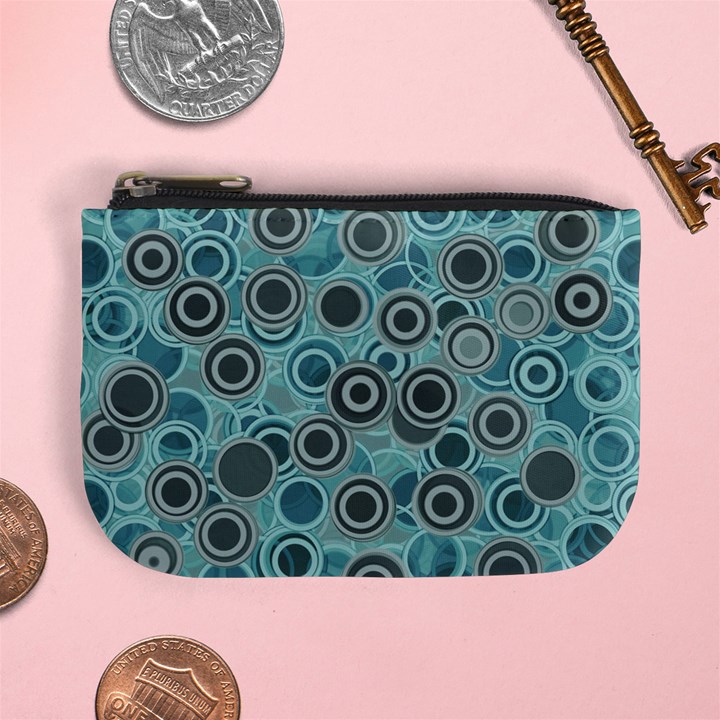 Abstract Aquatic Dream Mini Coin Purses