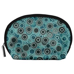 Abstract Aquatic Dream Accessory Pouches (large)  by Ivana