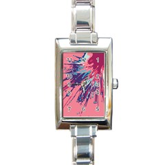 Big Bang Rectangle Italian Charm Watch by ValentinaDesign