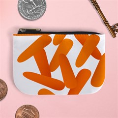 Carrot Vegetables Orange Mini Coin Purses by Mariart