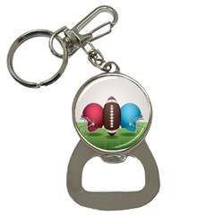 Helmet Ball Football America Sport Red Brown Blue Green Button Necklaces by Mariart