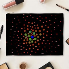 Molecular Chemistry Of Mathematical Physics Small Army Circle Cosmetic Bag (xl) by Mariart