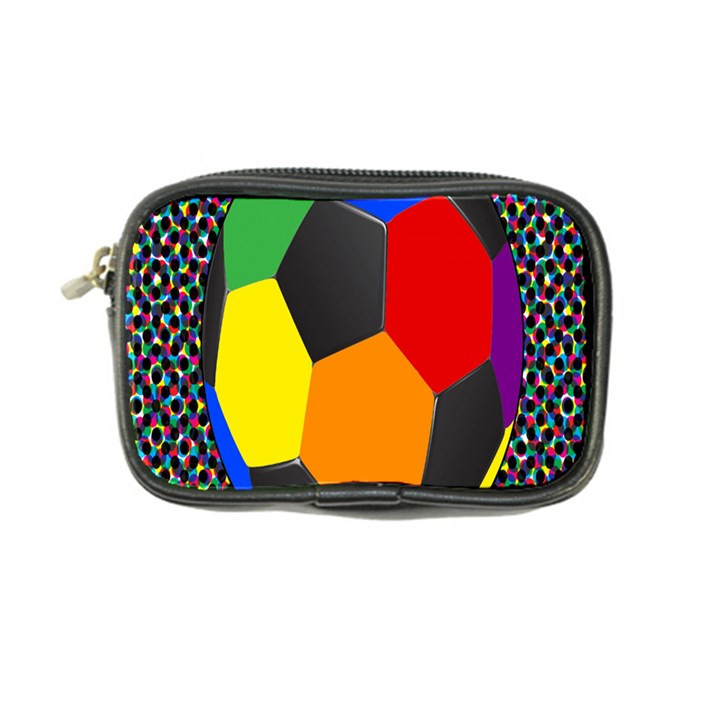 Team Soccer Coming Out Tease Ball Color Rainbow Sport Coin Purse