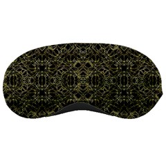 Golden Geo Tribal Pattern Sleeping Masks by dflcprints