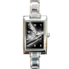 Big Bang Rectangle Italian Charm Watch by ValentinaDesign