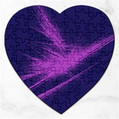 Big Bang Jigsaw Puzzle (heart) by ValentinaDesign