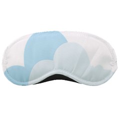 Cloud Sky Blue Decorative Symbol Sleeping Masks by Nexatart