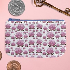 Lotus Large Coin Purse by ValentinaDesign