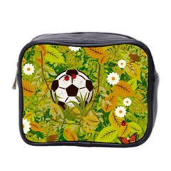 Ball On Forest Floor Mini Toiletries Bag 2-side by linceazul