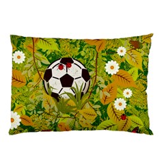 Ball On Forest Floor Pillow Case (two Sides) by linceazul