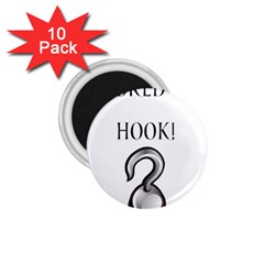 Hooked On Hook! 1 75  Magnets (10 Pack)  by badwolf1988store