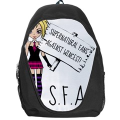 S F A W  Backpack Bag by badwolf1988store