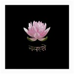 Namaste - Lotus Medium Glasses Cloth Front